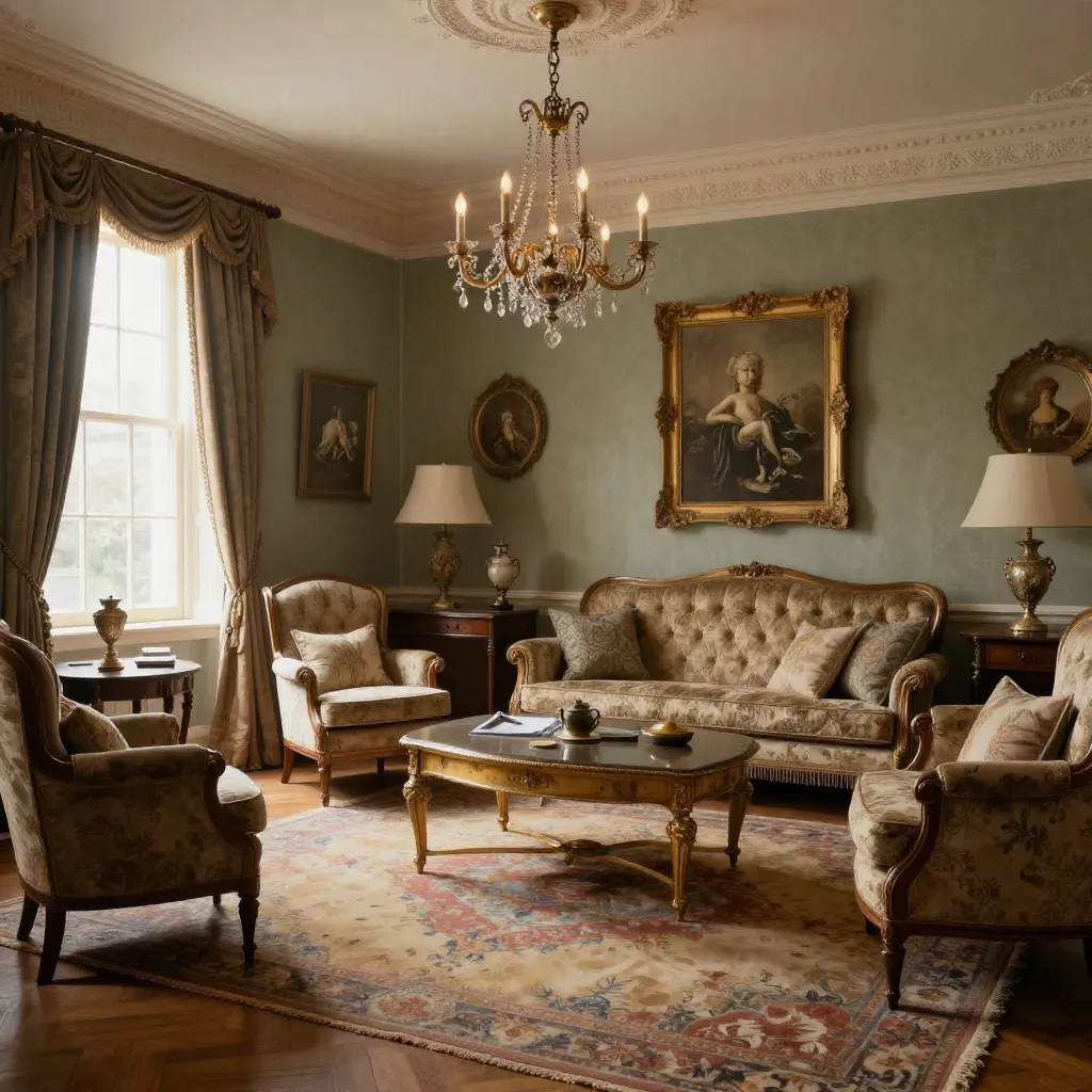 Warm evening lighting